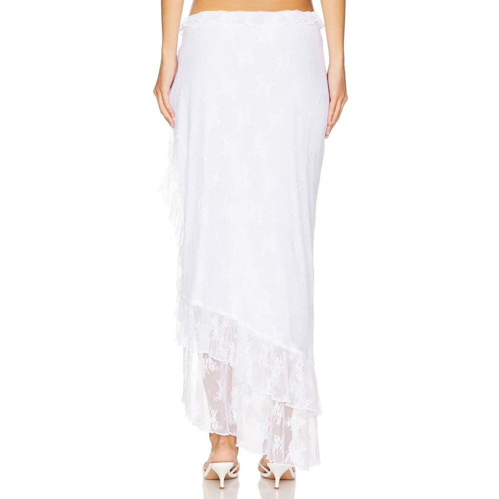 Majorelle Leonie Maxi Skirt - XS - White - Picture 4 of 6